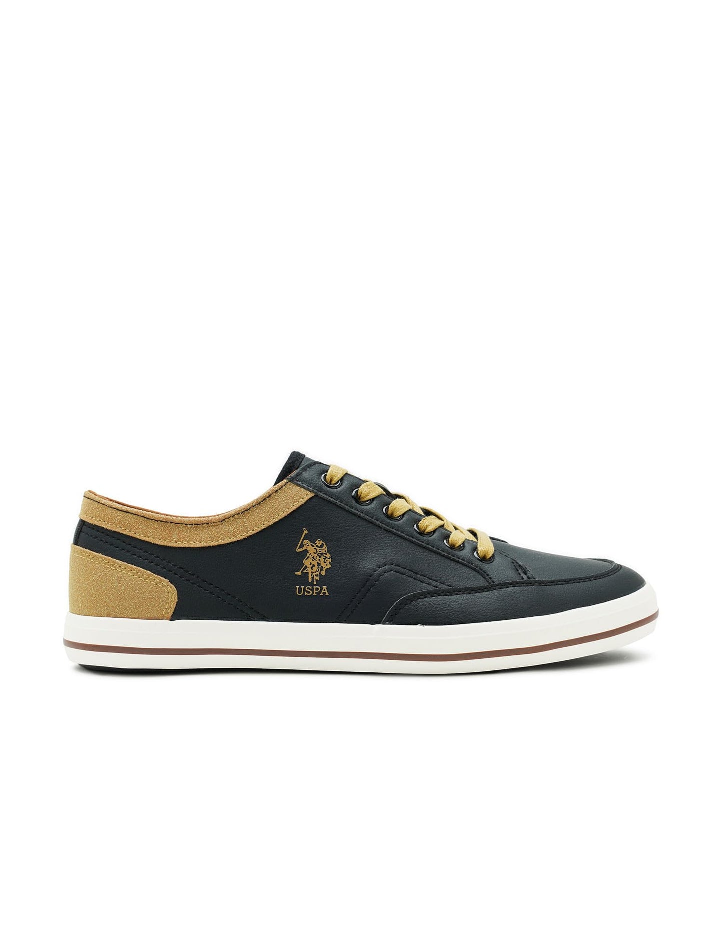 USPA|Monton|Stylish Casual Sneaker Shoes for Man Black 