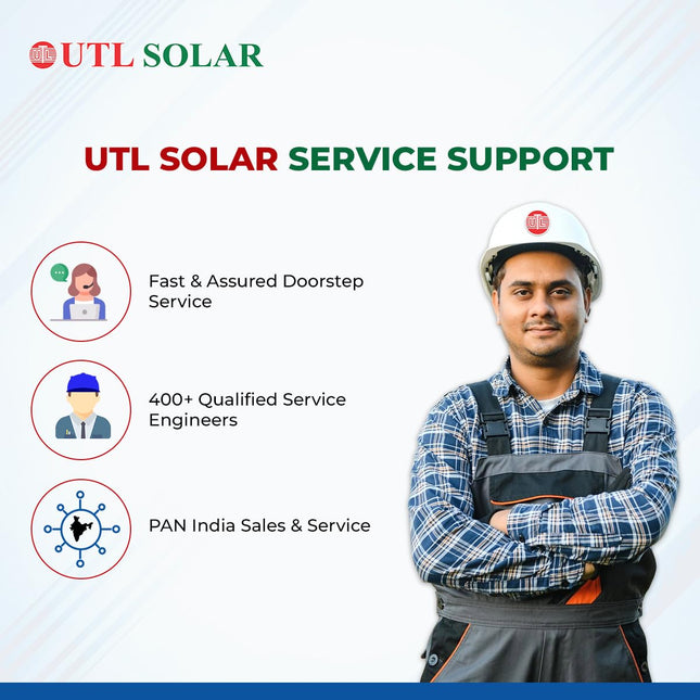 UTL Solar Panel 110 Watt | Pack of 2 | Mono Perc 36 Cells | Mono Perc Solar Panels II (12V Mono) 