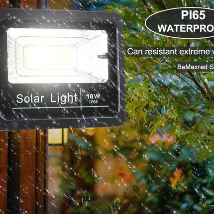 Updated Solar Flood Lights with Multi Modes, Remote Control Solar Lights Dusk to Dawn, Motion Sensor Solar Security Lights Auto On/Off Outdoor Waterproof for Yard, Barn, Driveway, Deck, Farm, Patio 