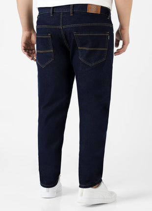 Urbano Plus Men's Dark Blue Regular Fit Solid Jeans Stretchable (plusepsp-dblue-44) 