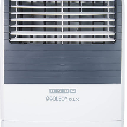 Usha CoolBoy Deluxe 35L Personal Cooler with Ice Chamber, Dust Filter & Honeycomb Pad (White) 