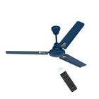 V-Guard Windle Deco BLDC Ceiling Fan for Home | 5-Star Rated Energy Efficient | Remote Control |1.2 meters | Admiral Blue 