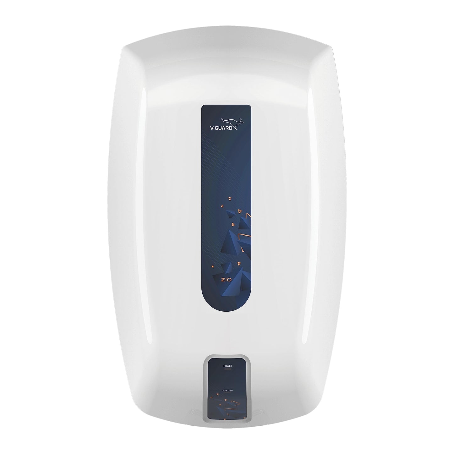 V-Guard Zio Geyser 5 Litre Instant Water Heater | Advanced Multi-Layered Safety | 3000 W Powerful Heating | Suitable For Kitchen & Bathroom | 5 Year Inner Tank Warranty by V-Guard | White-Blue 