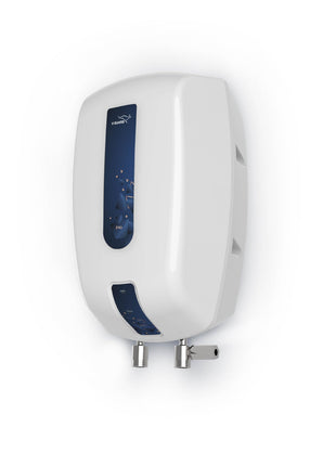 V-Guard Zio Geyser 5 Litre Instant Water Heater | Advanced Multi-Layered Safety | 3000 W Powerful Heating | Suitable For Kitchen & Bathroom | 5 Year Inner Tank Warranty by V-Guard | White-Blue 