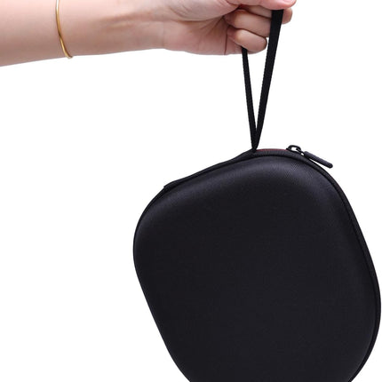 VERTUS® Headphone Hard Protective Storage Case for Boat New Launch Rockerz 650 Pro Bluetooth Wireless Over-Ear Headphones (Black) (Headphone Not Included) 