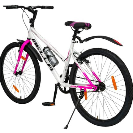 VESCO Bella 26T Ladies Cycle for Women | Single Speed | Rigid Fork | Frame 16 Inch | Ideal for 13+ Years Girls City Bike (Pink) 