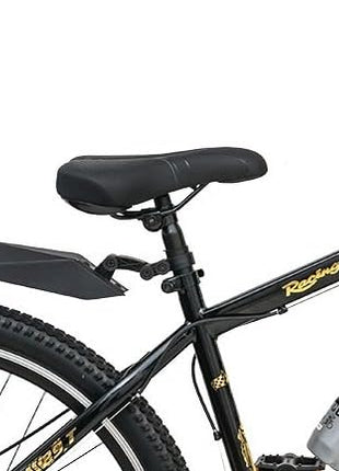 VESCO Moto 29-T MTB 21 Speed Shimano Gear Cycle for Men | Dual Disc Brake | Front Suspension | Frame 18 Inch | Mountain Bike | Ideal for 17+ Years Adult Men & Women (Gold) 