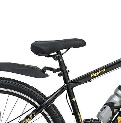 VESCO Moto 29-T MTB 21 Speed Shimano Gear Cycle for Men | Dual Disc Brake | Front Suspension | Frame 18 Inch | Mountain Bike | Ideal for 17+ Years Adult Men & Women (Gold) 