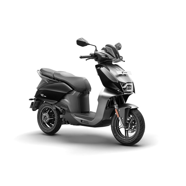 VIDA V2 Plus Electric Scooter by HERO MotoCorp, 2 Removable Batteries, 143 km IDC Range, 85 km/h Top Speed, Glossy Black (Ex-Showroom) 
