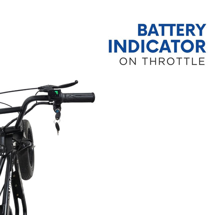 VIGOREBIKE X Fat Tyre 20 x 400 Inches Lithium Ion E-Moto Bike 60 KM Range 48V Battery 