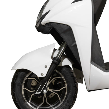 VIRALKA Birla E-Bike Quanto Electric Scooter Powered by Viralka | Top Speed 50Km/H | 110 KM range in one hour Charge | USB Charging | White 