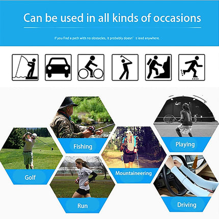 VT VIRTUE TRADERS UV Fingerless Full Hand Sleeves for Men's and Women's Driving Gloves (Pack of 6 Sleeves) 