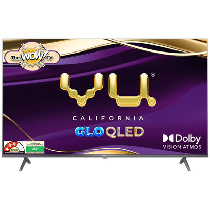 VU 164cm (65 inches) GloQLED Series 4K QLED Smart Google TV 65GLOQLED25 