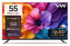 VW 140 cm (55 inches) Pro Series 4K Ultra HD Smart QLED Google TV VW55GQ1 (Black) 