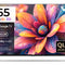 VW 165 cm (65 inches) Pro Series 4K Ultra HD Smart QLED Google TV VW65GQ1 (Black) 
