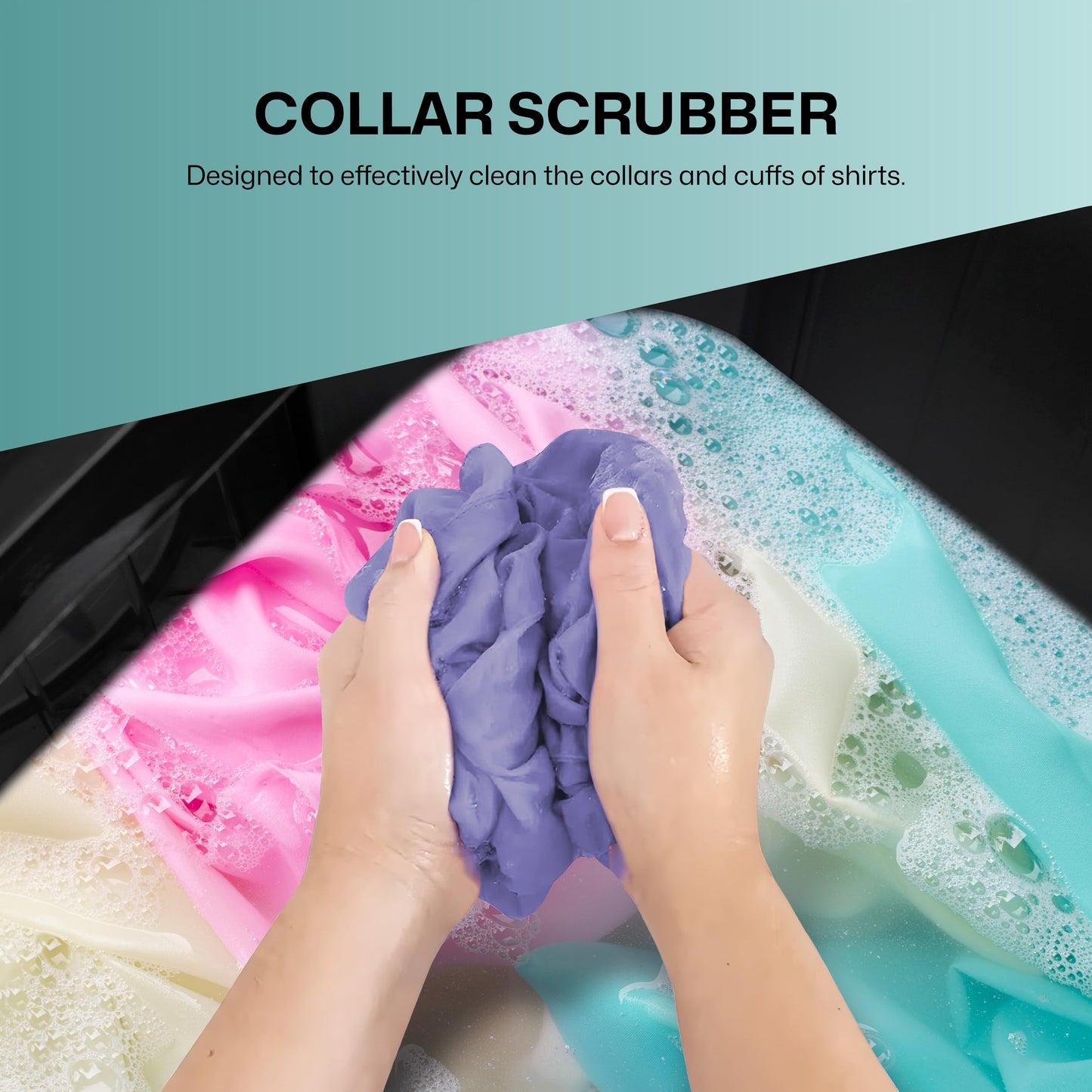 VW 7.5 kg 5 Star Aqua Spin Semi Automatic Top Load Washing Machine AquaSpin0075P (Black) 