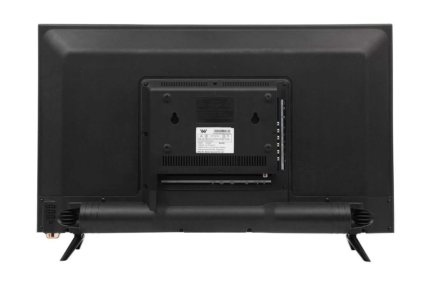 VW 80 cm (32 inches) Frameless Series HD Ready LED TV VW32A (Black) 