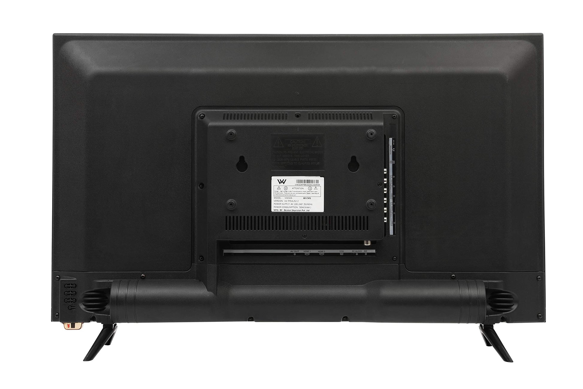 VW 80 cm (32 inches) Frameless Series HD Ready LED TV VW32A (Black) 