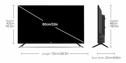 VW 80 cm (32 inches) Pro Series HD Ready Smart QLED Google TV VW32GQ1 (Black) 