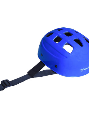 Vamos Cycling and Skating Sports Helmet for Kids Boys and Girls of Age 6-15 Years with Adjustable Straps (Matte Blue) 
