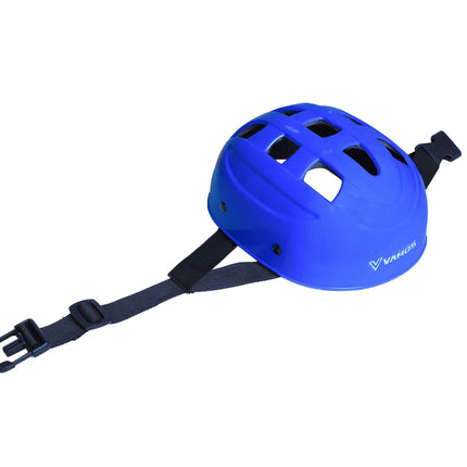 Vamos Cycling and Skating Sports Helmet for Kids Boys and Girls of Age 6-15 Years with Adjustable Straps (Matte Blue) 