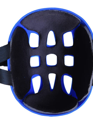 Vamos Cycling and Skating Sports Helmet for Kids Boys and Girls of Age 6-15 Years with Adjustable Straps (Matte Blue) 