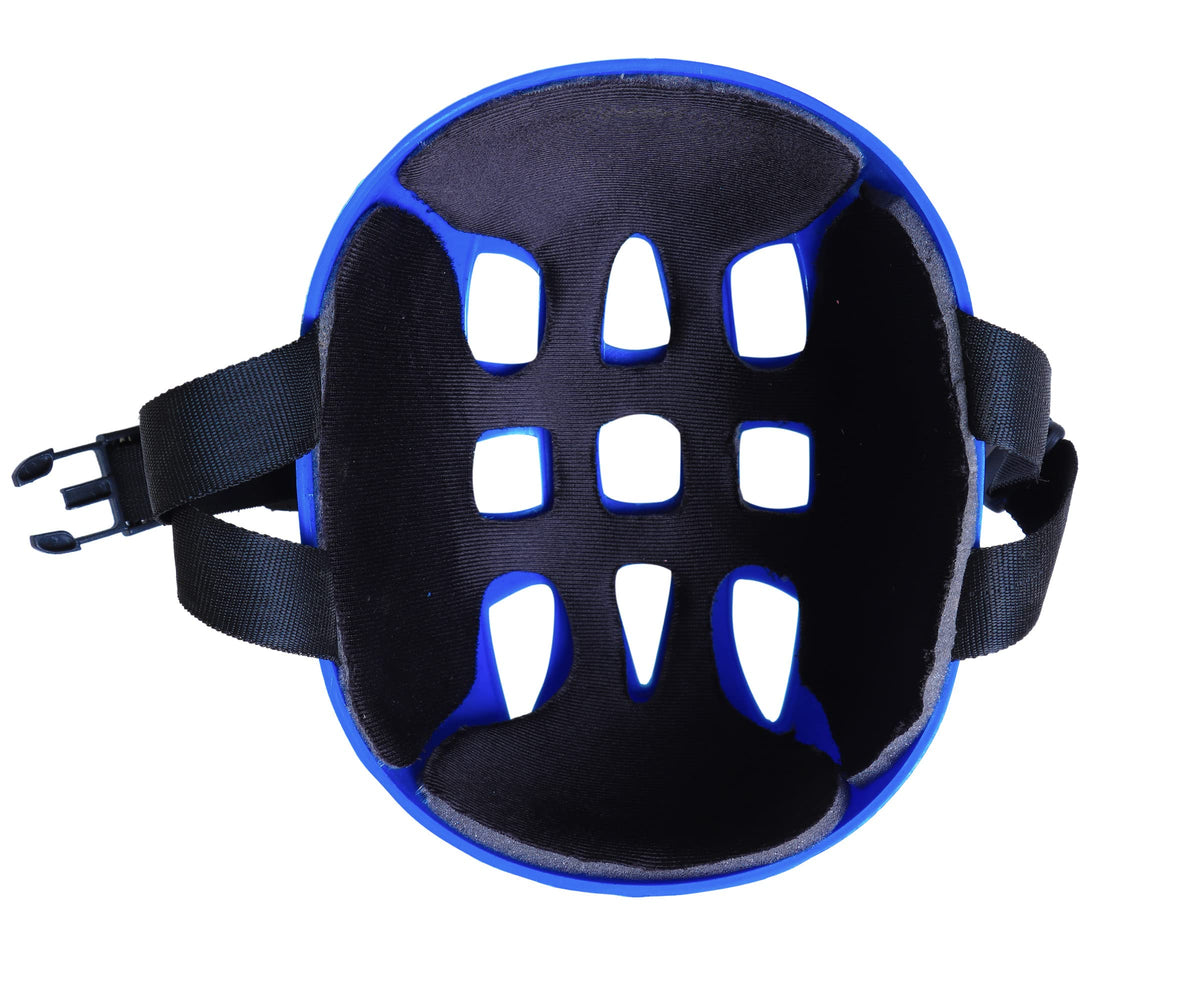 Vamos Cycling and Skating Sports Helmet for Kids Boys and Girls of Age 6-15 Years with Adjustable Straps (Matte Blue) 