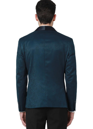 Van Heusen Men's Blazer (VDBZESKF802021_Blue 