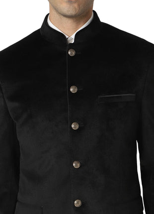 Van Heusen Men's Blazer (VDBZESLFS28026_Black 