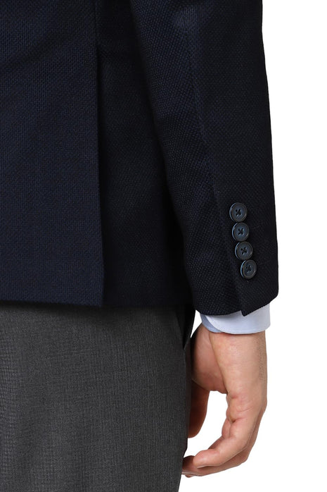 Van Heusen Men's Blazer (VHBZVKULBA11559_Navy_38 