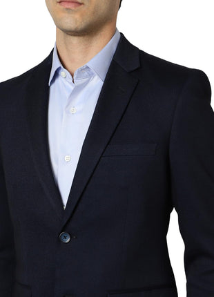 Van Heusen Men's Blazer (VHBZVKULBA11559_Navy_38 