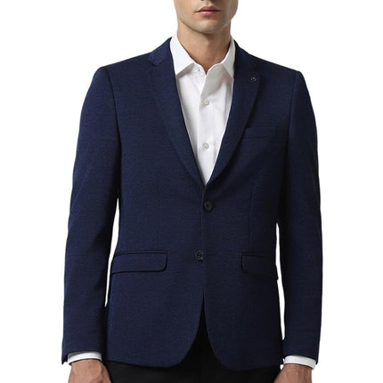Van Heusen Men's Blazer (VHBZVKULFR57648_Navy 