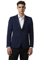 Van Heusen Men's Blazer (VHBZVKULFR57648_Navy 