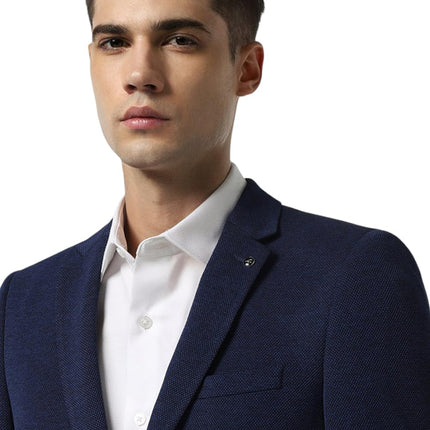 Van Heusen Men's Blazer (VHBZVKULFR57648_Navy 