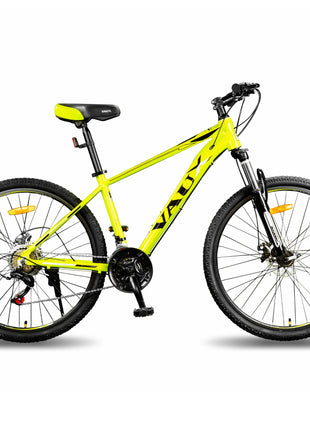 Vaux Saifiz 27.5inch MTB Bicycle for Men with Gear & Disc Brake, Gear Cycle for Adults with 21 Speed Shimano Gearset, Aluminum Alloy Frame, Lockout Suspension Fork, for Age Group 15+ Years(Green) 