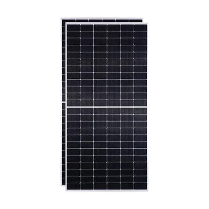 Vikram Solar Panel 590 Watt|| HYPERSOL High Efficiency N Type|| Bifacial PV Solar Module|| Non DCR Half-Cut 144 Cells || 53V Voc, 14.5A Isc|| 30 Years Performance Warranty||Pack of 2 Panels~1.2kw 