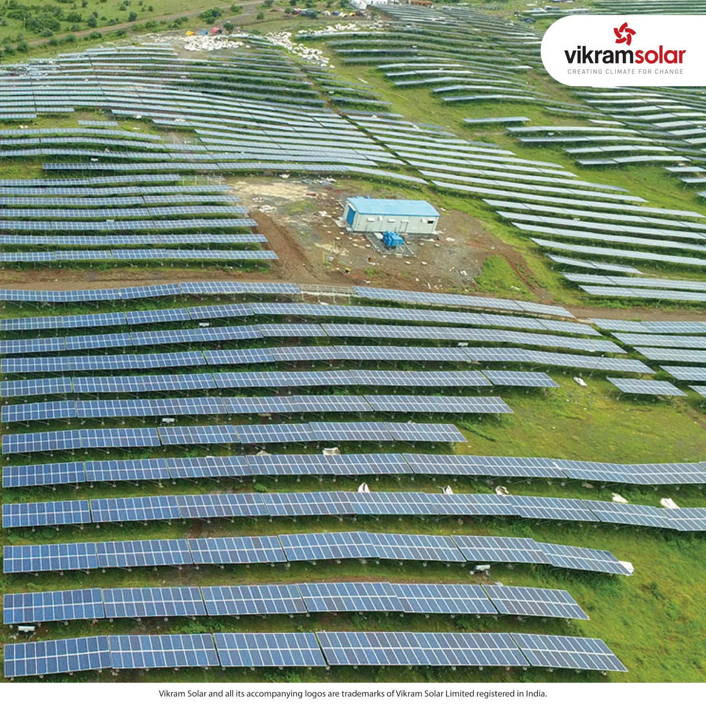 Vikram Solar Panel 590 Watt|| HYPERSOL High Efficiency N Type|| Bifacial PV Solar Module|| Non DCR Half-Cut 144 Cells || 53V Voc, 14.5A Isc|| 30 Years Performance Warranty||Pack of 2 Panels~1.2kw 