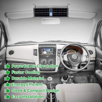 Vocado Jet Air Car A/C Air Circulating Roof Fan Unit for Chevrolet Tavera Neo 