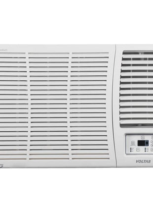 Voltas 1.5 Ton 3 Star, Turbo Mode Window AC (Copper Condenser, Anti-Rust Coating, Anti-Freeze Thermostat, 2023 Model, AC 1.5T 183 Vectra Pearl, White) 