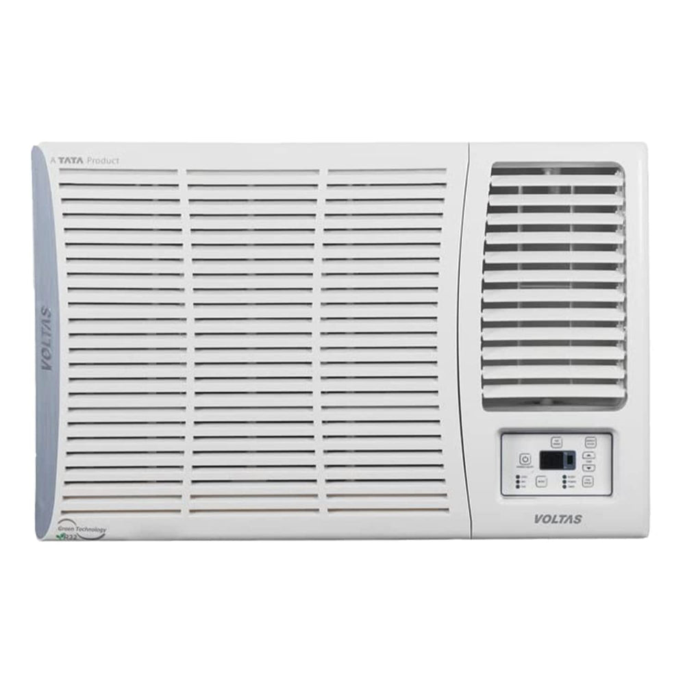 Voltas 1.5 Ton 3 Star, Turbo Mode Window AC (Copper Condenser, Anti-Rust Coating, Anti-Freeze Thermostat, 2023 Model, AC 1.5T 183 Vectra Pearl, White) price under 30000