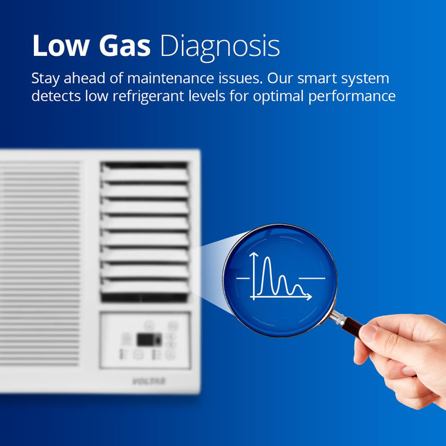 Voltas 1 Ton 3 star Fixed Speed Window AC (Copper, Sleep Mode, Memory Restart, Anti Dust Filter, WAC 123 Vectra Platina, White) 