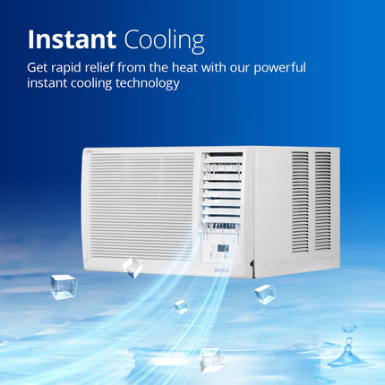 Voltas 1 Ton 3 star Fixed Speed Window AC (Copper, Sleep Mode, Memory Restart, Anti Dust Filter, WAC 123 Vectra Platina, White) 