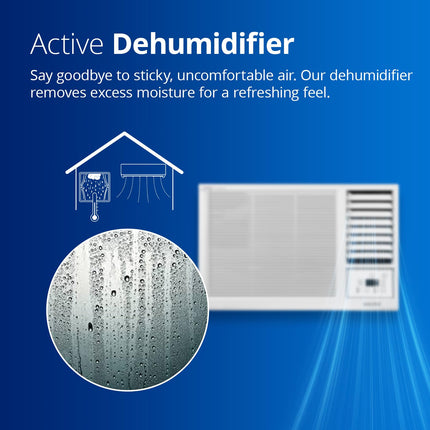 Voltas 1 Ton 3 star Fixed Speed Window AC (Copper, Sleep Mode, Memory Restart, Anti Dust Filter, WAC 123 Vectra Platina, White) 