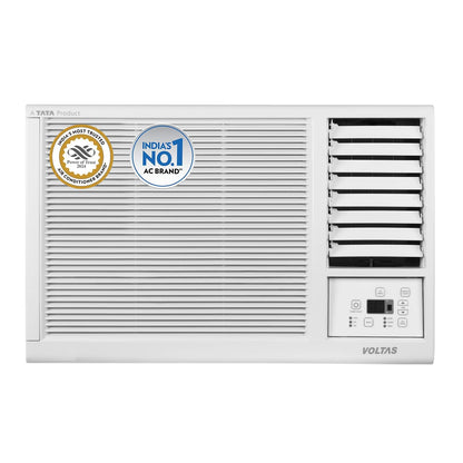 Voltas 1 Ton 3 star Fixed Speed Window AC (Copper, Sleep Mode, Memory Restart, Anti Dust Filter, WAC 123 Vectra Platina, White) 