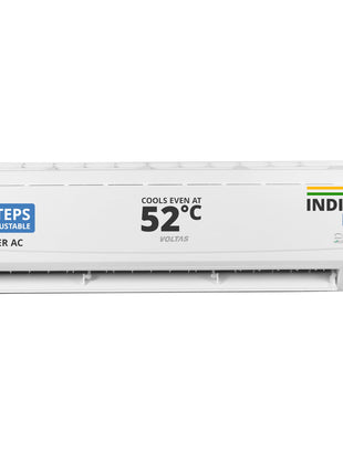 Voltas 2 Ton 5 Star, Inverter Split AC(Copper, 4-in-1 Adjustable Mode, Anti-dust Filter, 245V Vectra Plus, White) 
