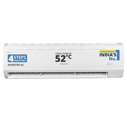 Voltas 2 Ton 5 Star, Inverter Split AC(Copper, 4-in-1 Adjustable Mode, Anti-dust Filter, 245V Vectra Plus, White) 