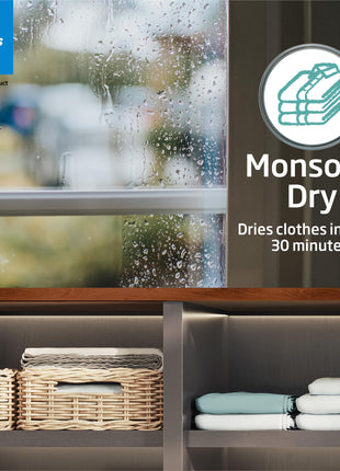 Voltas Beko, A TATA Product 7 kg 5 Star Eco Wash/Monsoon Dry Fully-Automatic Top-Load Washing Machine (2025 Model, WTL70, Water Reuse, Side Waterfall, Monsoon Dry, Dark Grey) 