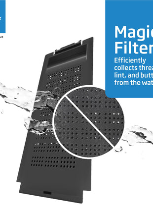 Voltas Beko, A TATA Product 7 kg 5 Star Eco Wash/Monsoon Dry Fully-Automatic Top-Load Washing Machine (2025 Model, WTL70, Water Reuse, Side Waterfall, Monsoon Dry, Dark Grey) 