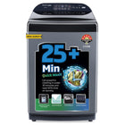 Voltas Beko, A Tata Product 10 Kg 5 Star Fully-Automatic Top Loading Washing Machine (WTL1006UEA/OBS1060, Grey, Double Waterfall Technology) 