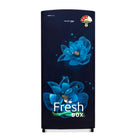Voltas Beko, A Tata Product 183 L 3 Star Direct Cool Single Door Refrigerator (2024 Model, RDC215C/S0BFR0M0000GO, Fressia Blue, With Fresh Box Technology and Chiller Zone) 